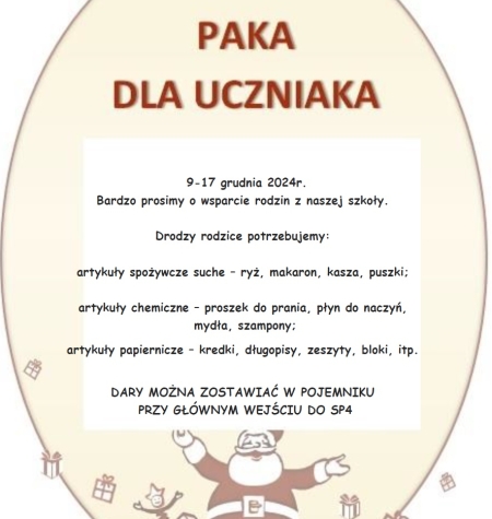 PAKA DLA UCZNIAKA