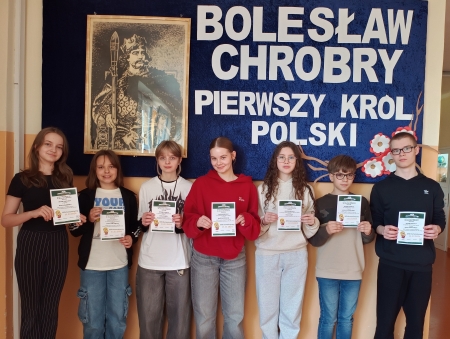 Laureatka Ogólnopolskiego Konkursu ALFIK HUMANISTYCZNY