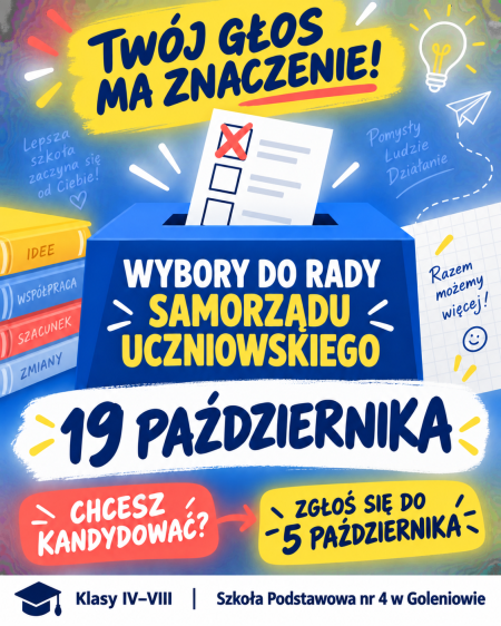Wybory do Rady Samorządu Uczniowskiego